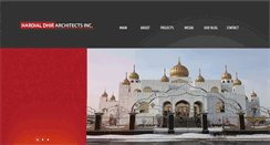 Desktop Screenshot of dhirarchitects.com